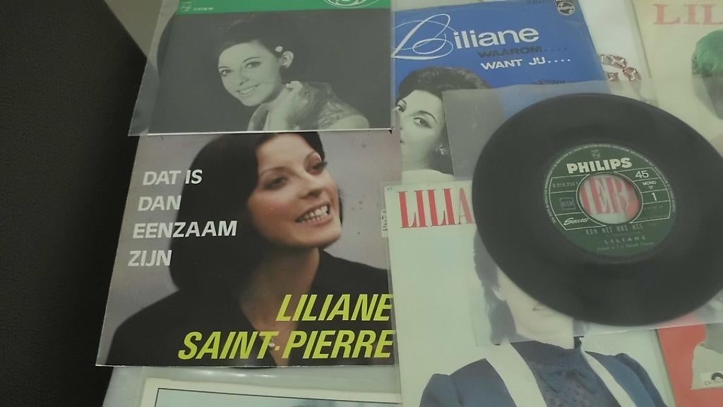 Liliane Saint pierre, Ophalen of Verzenden, Gebruikt, 12 inch, Levenslied of Smartlap