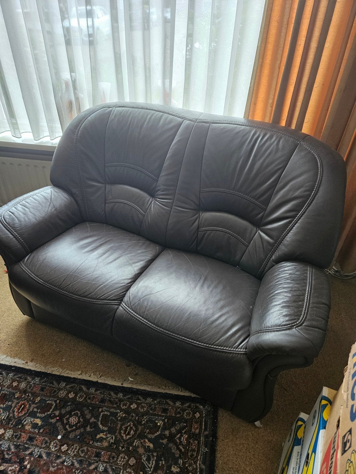 Bankstel, Huis en Inrichting, Banken | Bankstellen, Ophalen, Gebruikt, 75 tot 100 cm