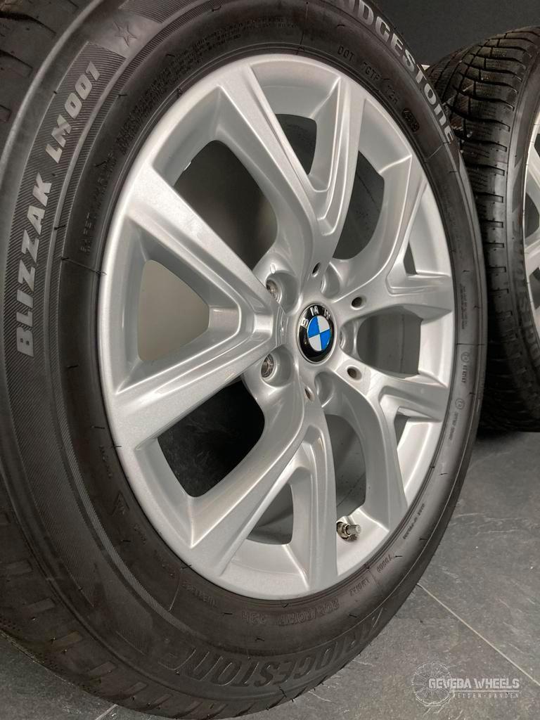 17'' originele BMW X1 F48 / X2 F39 velgen + winterbanden, Gebruikt, -, -, Banden en Velgen