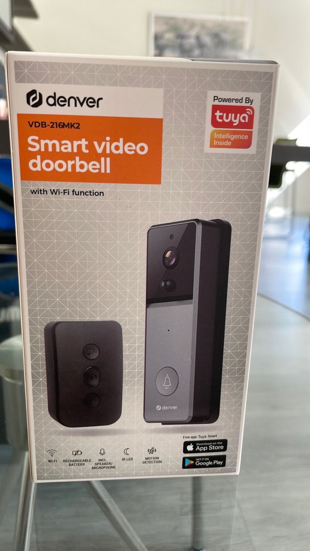 Smart video deurbel, Ophalen, Nieuw