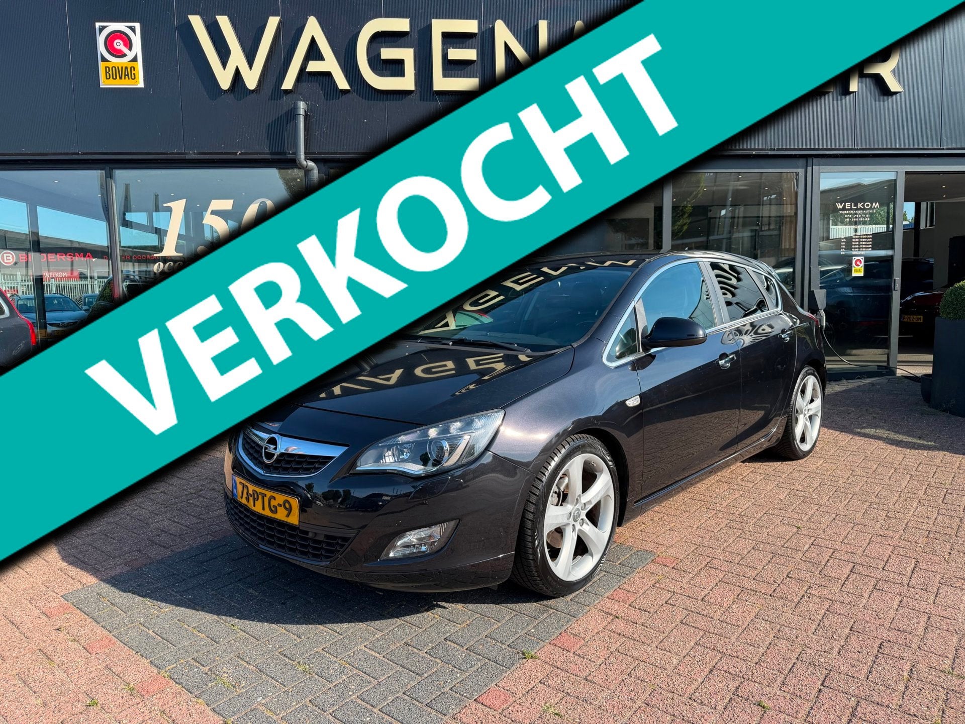 Opel Astra 1.6 Turbo Sport AUT|Leder|NAVI|Cruise|Trekhaak, Auto's, Opel, 730 kg, Gebruikt, 4 cilinders, Zwart