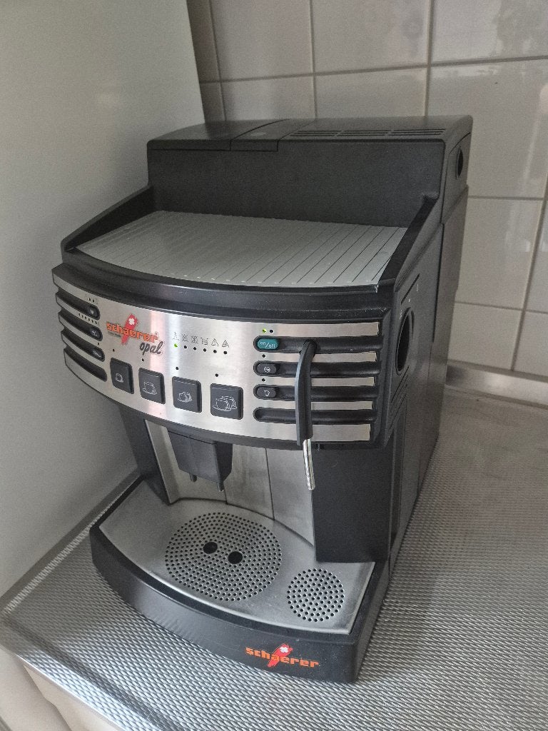 Refurbished Schaerer Opal Koffiemachine, Witgoed en Apparatuur, Ophalen, 4 tot 10 kopjes, Afneembaar waterreservoir, Gemalen koffie