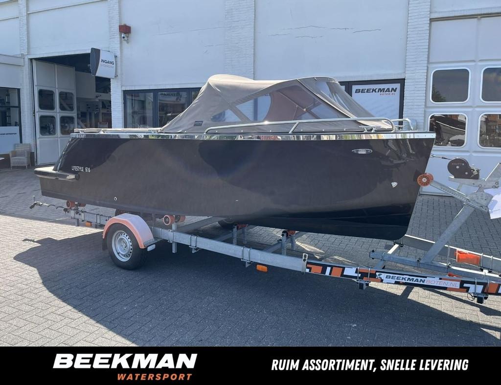 Lifestyle 616 Tender incl. Mercury 40 PK & trailer, Gebruikt, Polyester, Benzine