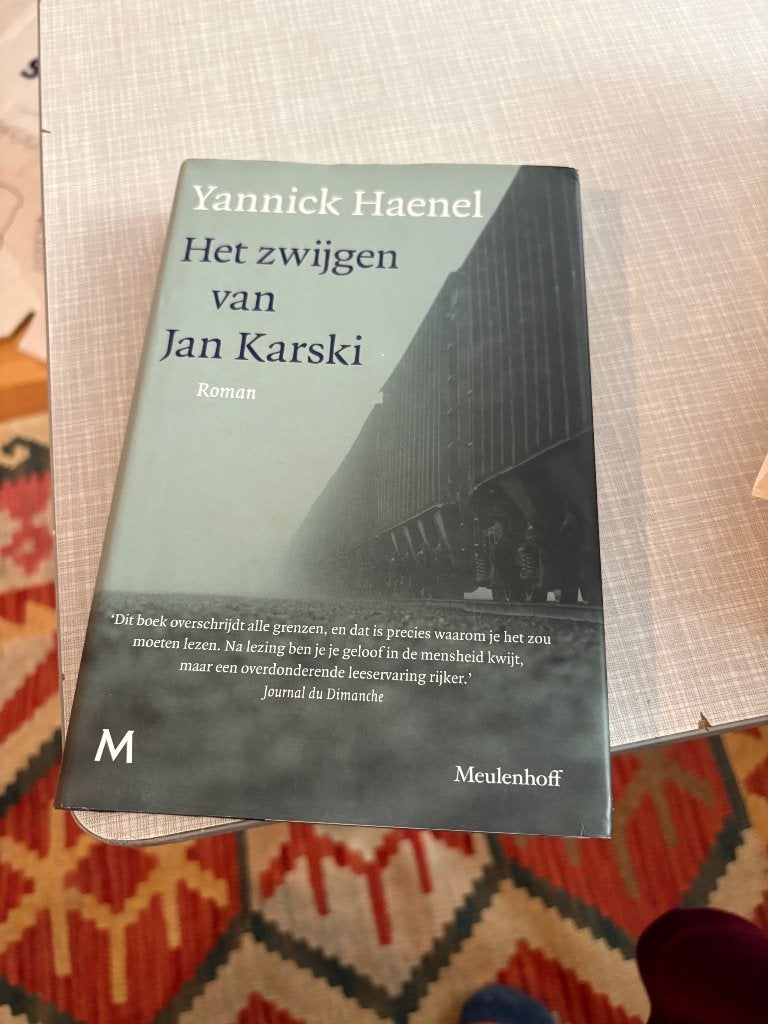 Yannick Haenel – Het zwijgen van Jan Karski, Ophalen of Verzenden, Zo goed als nieuw, Yannick Haenel, Nederland