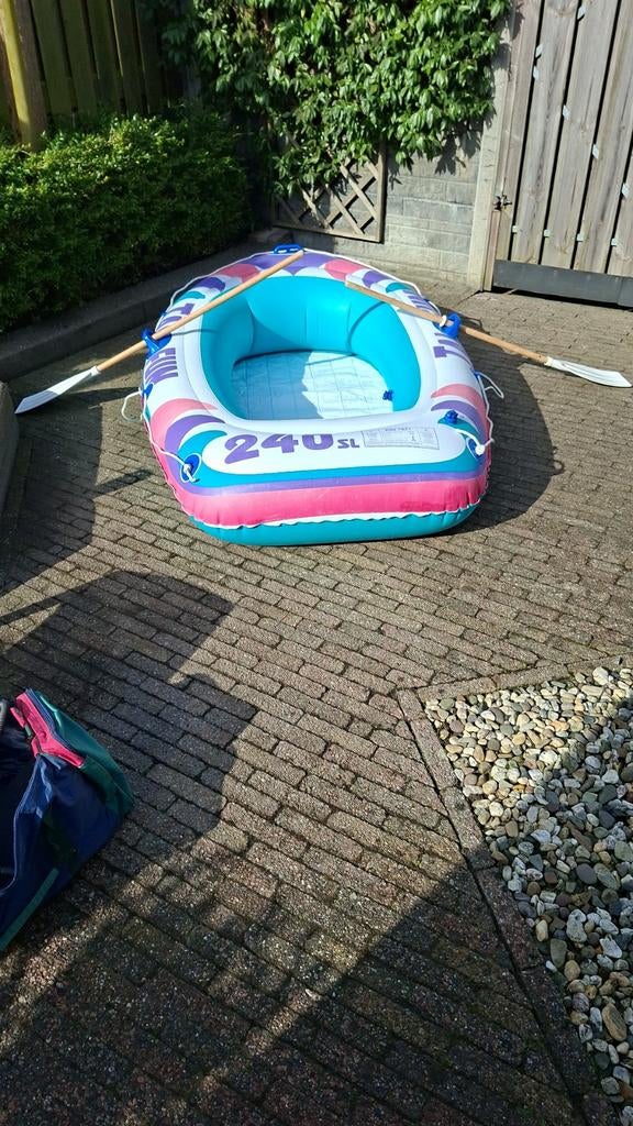 2-persoons rubberen boot, Ophalen