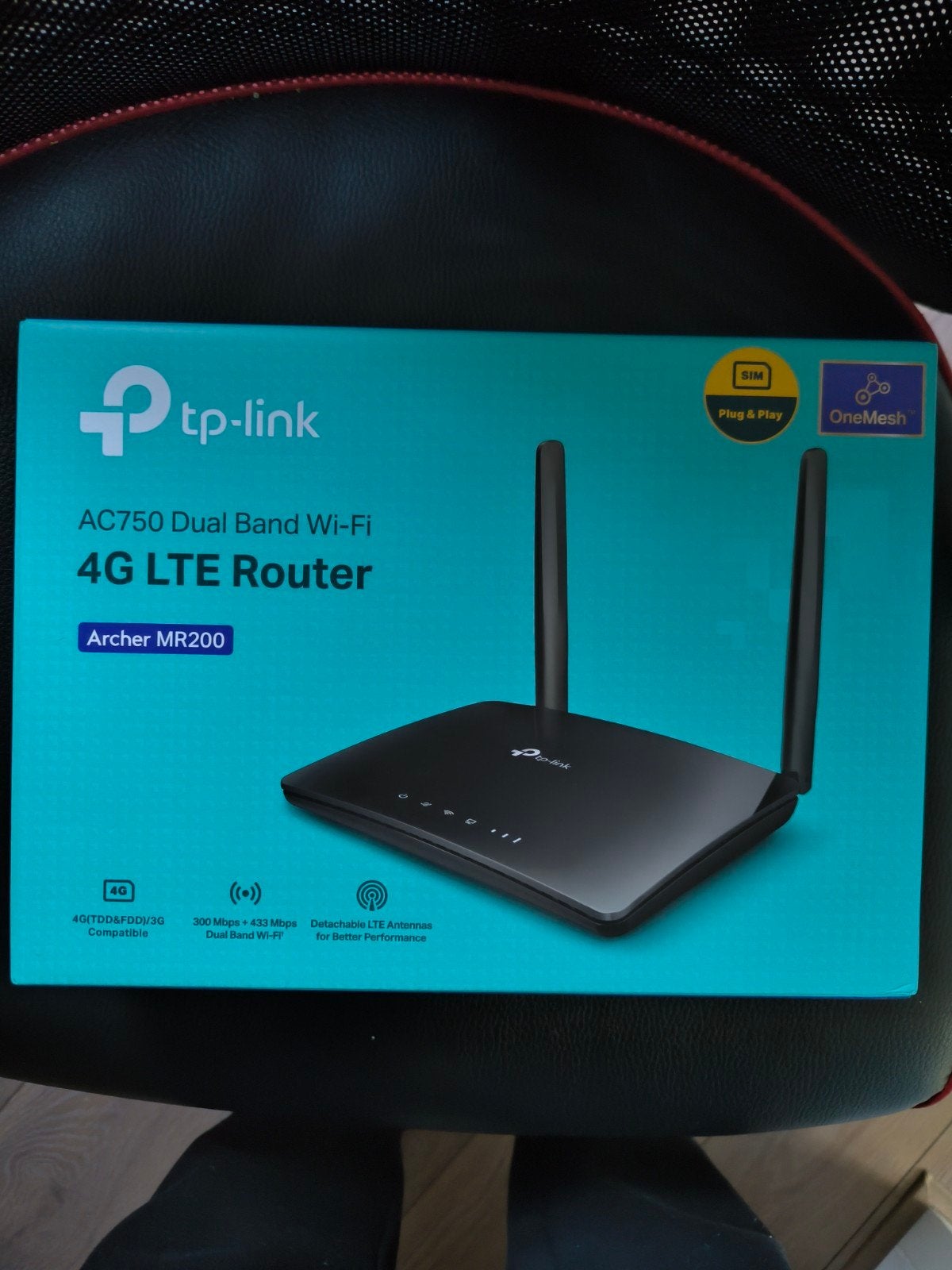 TP-Link Archer MR200 AC750 4G LTE simkaart router incl sim, Computers en Software, Routers en Modems, Ophalen of Verzenden, Nieuw