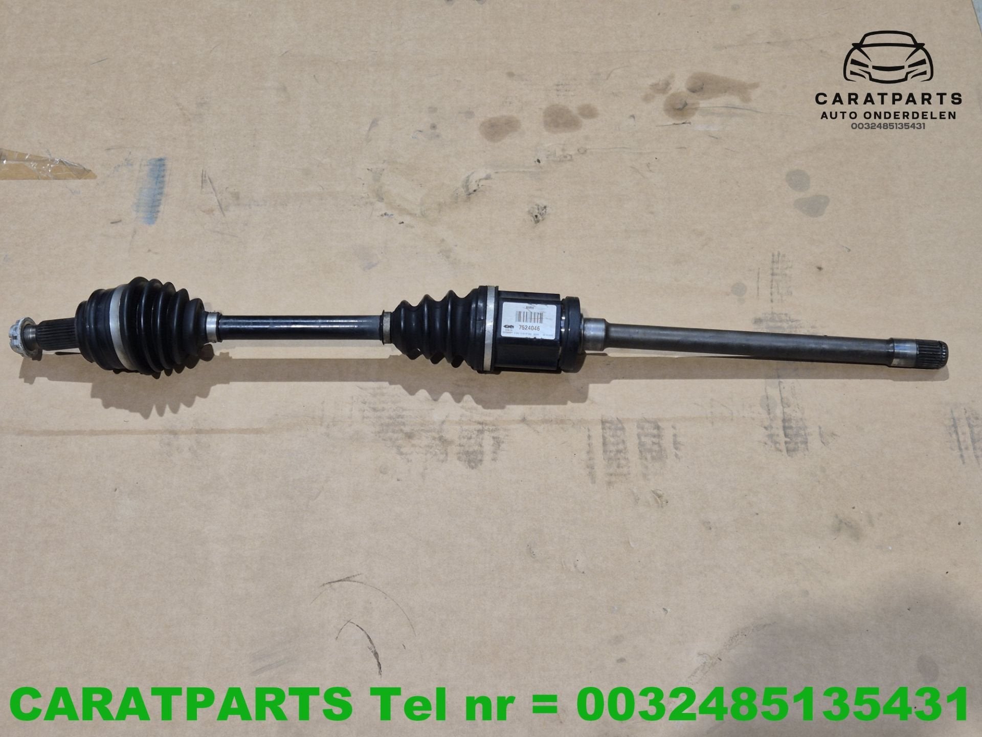 31607524046 7524046 7529201 BMW X3 aandrijfas E83 x3 e83, Petuelring 130
80788  Munich, DE, Gebruikt, Info@bmw.de, Ophalen of Verzenden