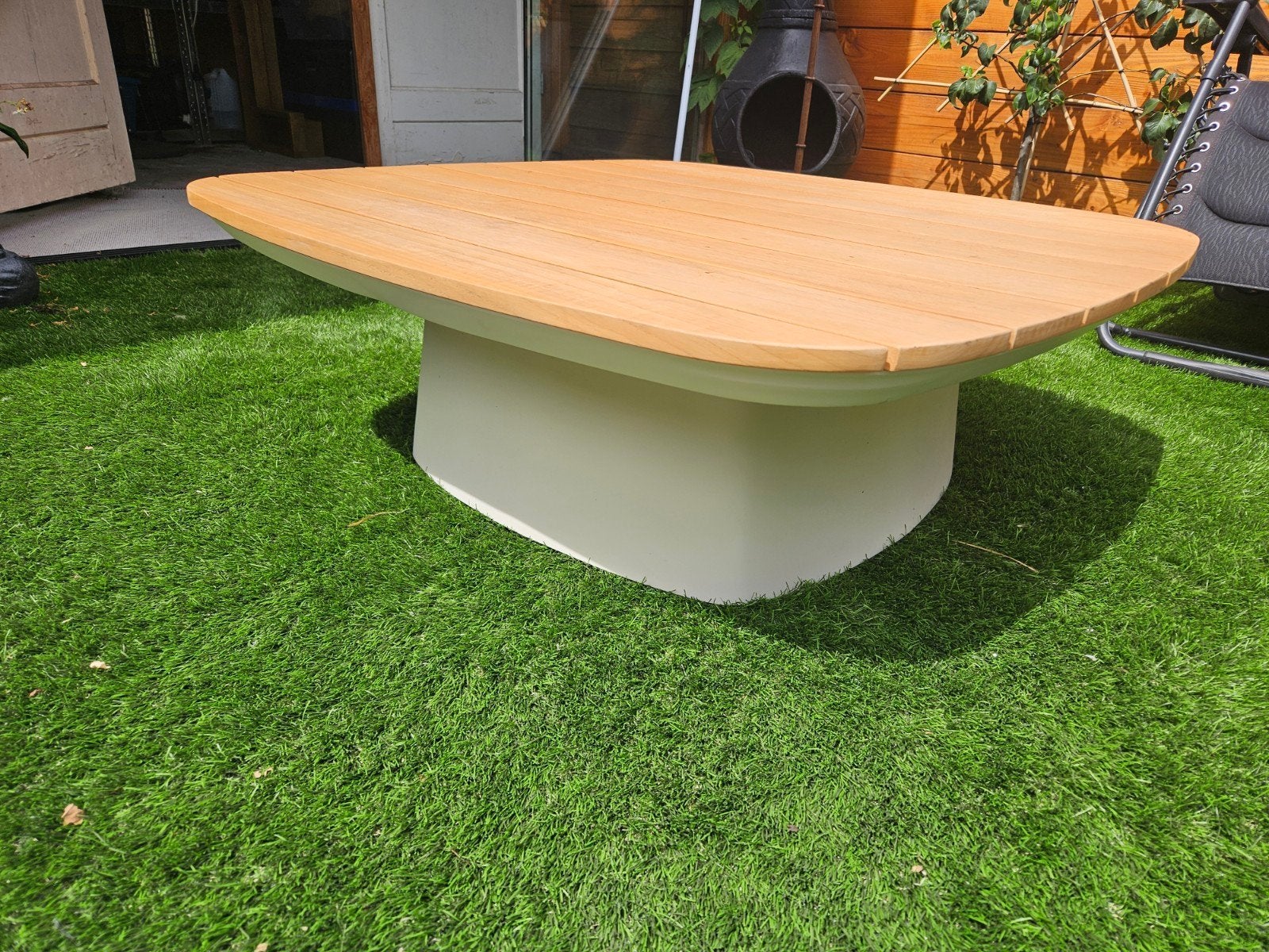 Salontafel tuin teak zgan, Ophalen