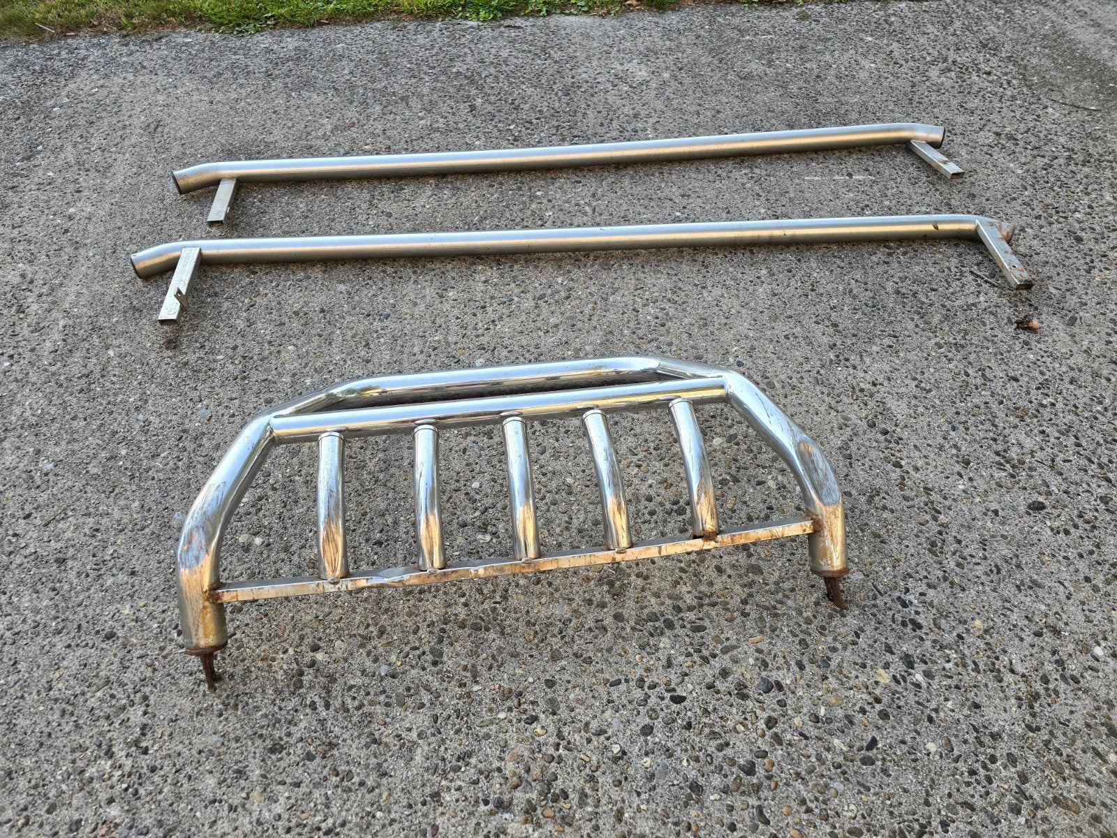 Bullbar en sidebar Volkswagen T4 korte versie, Auto-onderdelen, Sidebars, Ophalen, Gebruikt