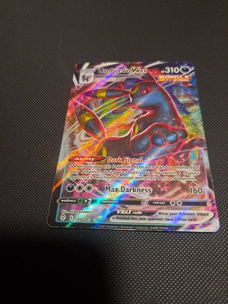 Pokemon umbreon te koop, Hobby en Vrije tijd, Ophalen of Verzenden, Gebruikt, Losse kaart