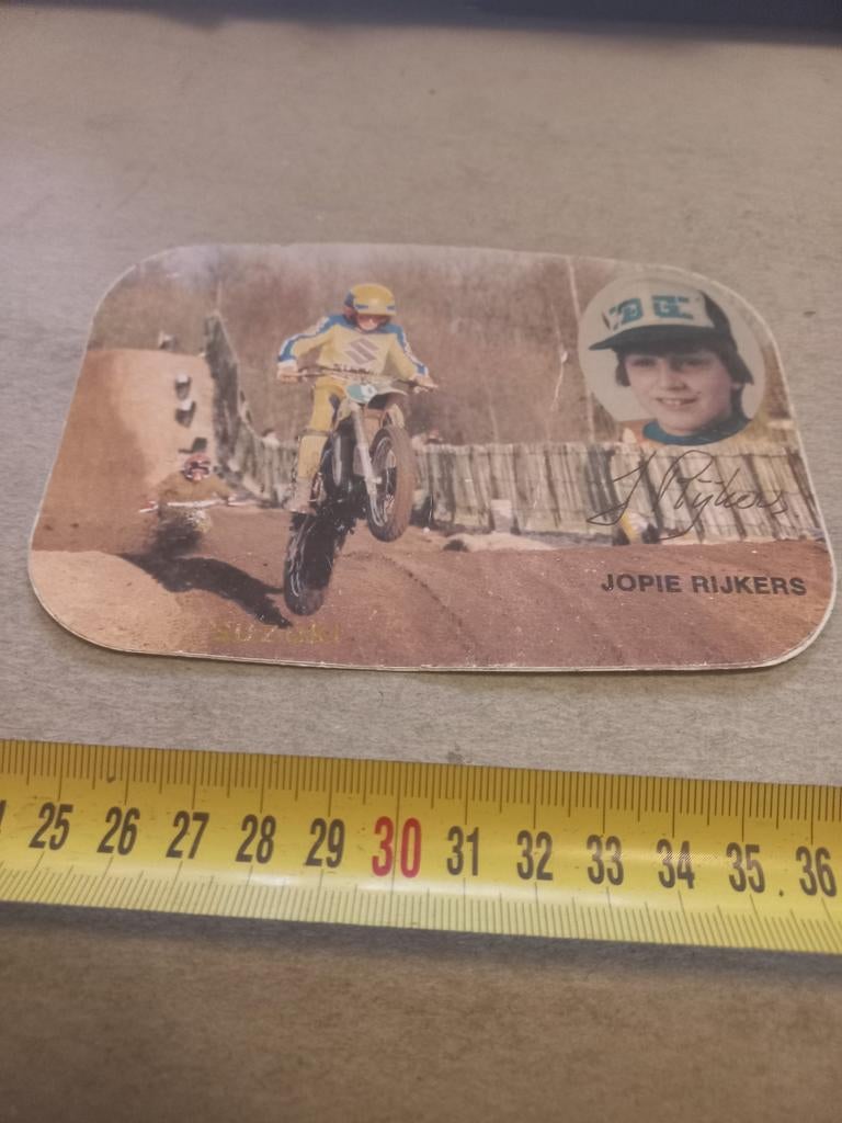 Jopie rijkers suzuki, Verzamelen, Stickers, Ophalen of Verzenden, Zo goed als nieuw