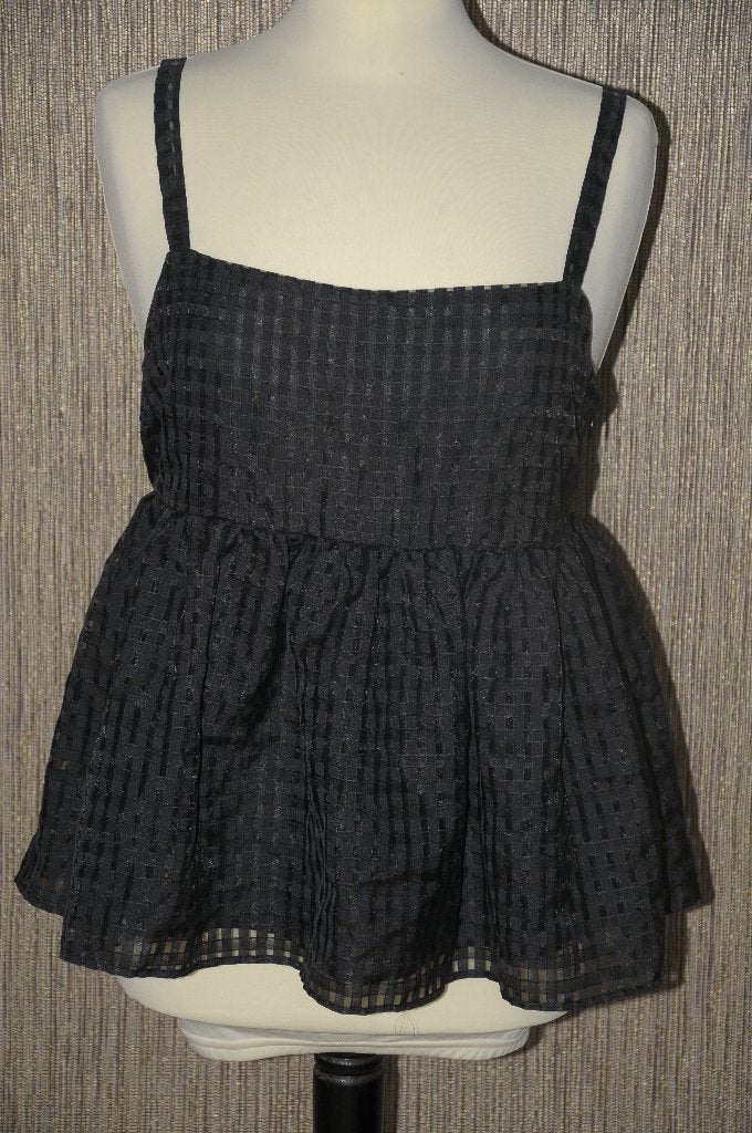 Hele mooie zwarte top van ZARA, maat M, zo goed als nieuw!!, Kleding | Dames, Maat 38/40 (M), Ophalen of Verzenden, Zo goed als nieuw