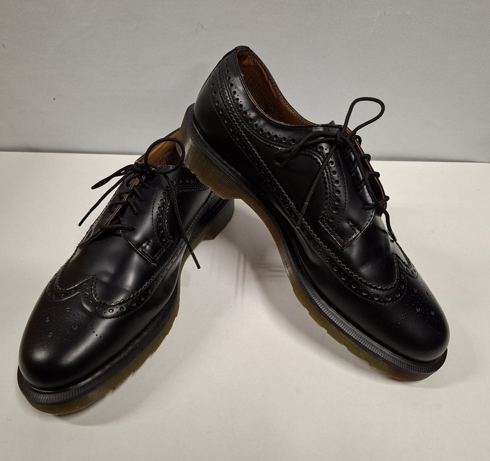 Dr. Martens  Brogue Schoenen  Maat 45 of 44, Zwart, Carolinasoutlet@hotmail.com, Nieuw, Ophalen of Verzenden