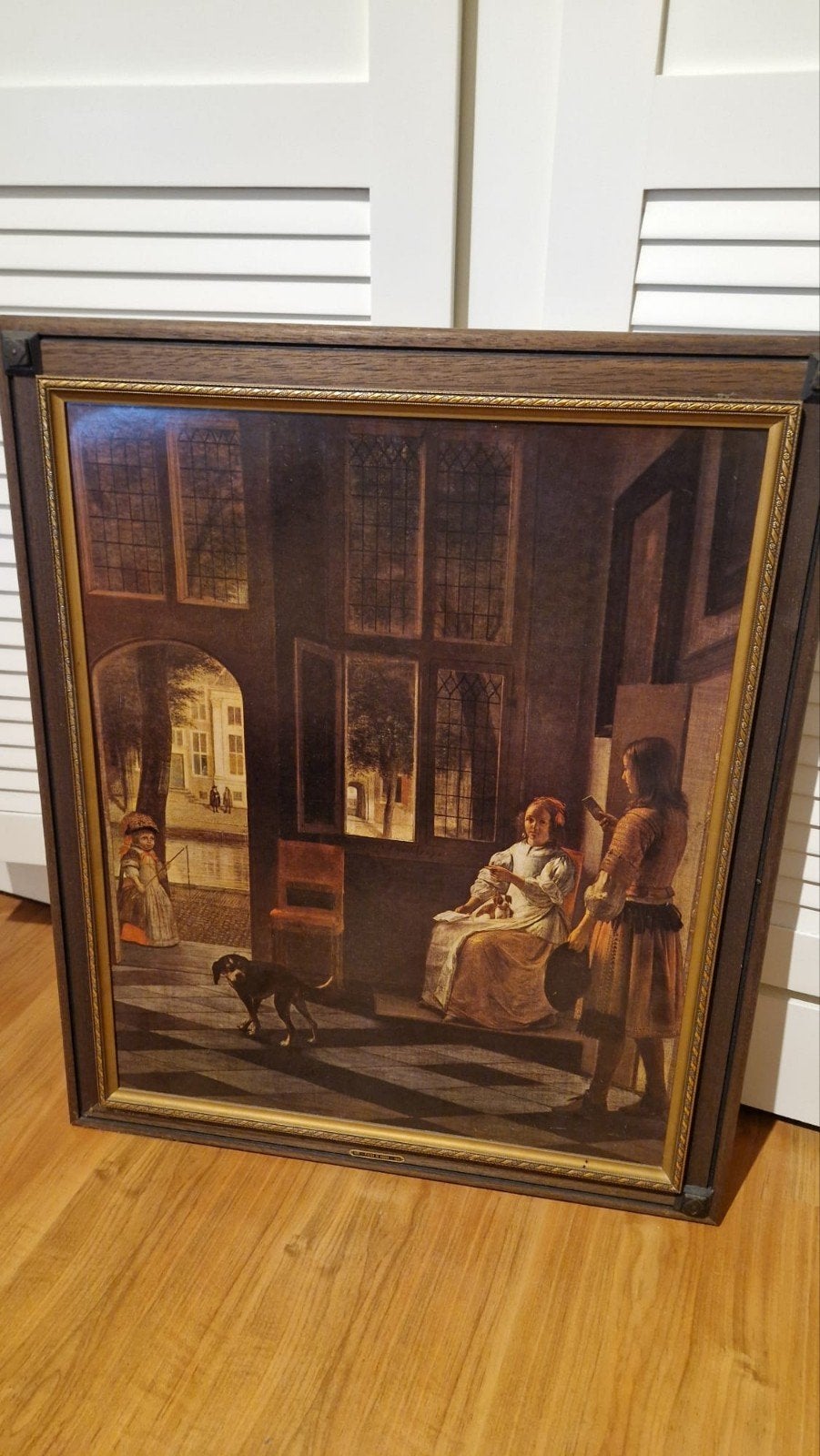 Schilderij Pieter de Hooch, Antiek en Kunst, Ophalen of Verzenden