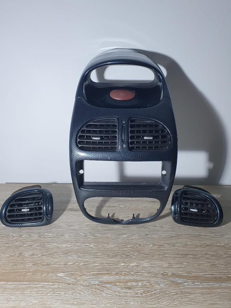 Peugeot 206 GTI Carbonlook Dashboard trims, Auto-onderdelen, Dashboard en Schakelaars, Ophalen of Verzenden, Peugeot