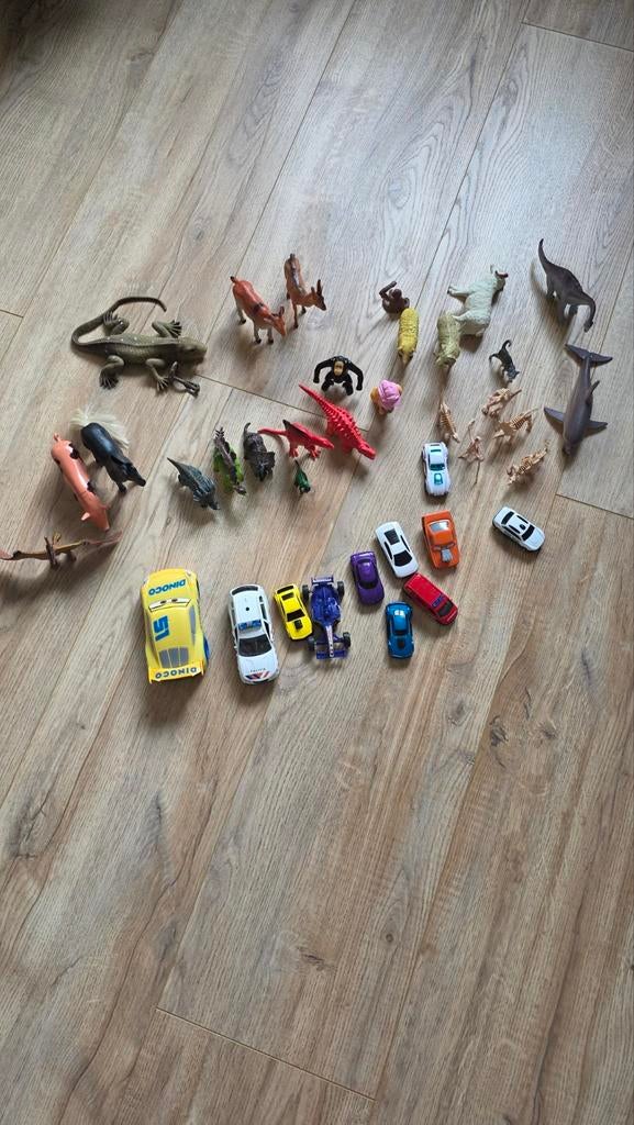Grote verzameling speelgoed: dieren, auto's en meer!, Ophalen, Gebruikt, Jongen of Meisje