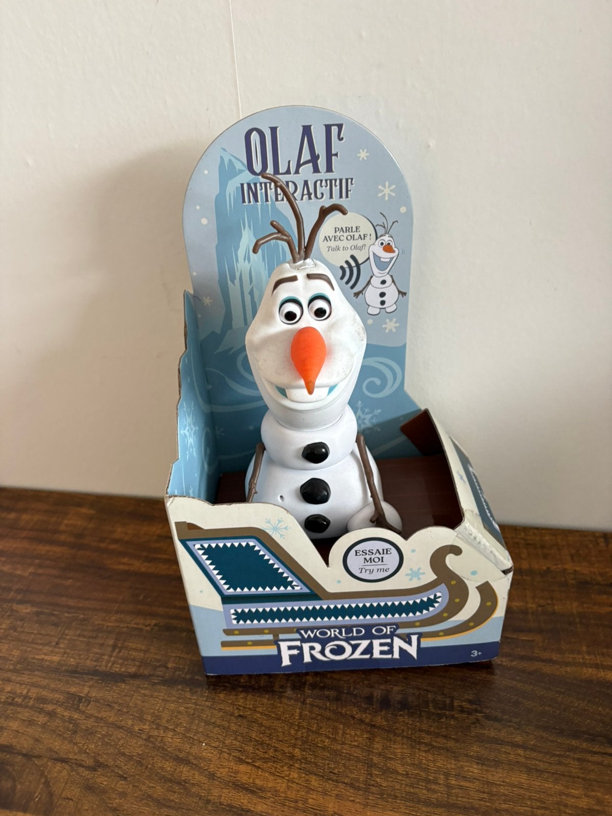 Disney parks frozen interactive olaf schouder buddy, Verzamelen, Ophalen of Verzenden, Zo goed als nieuw