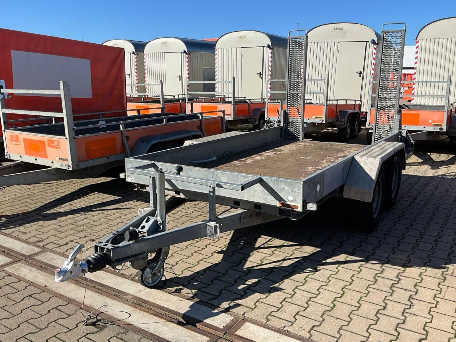 2011 Atec MT1 Graafmachine transporter / voertuig aanhangwag, Gebruikt
