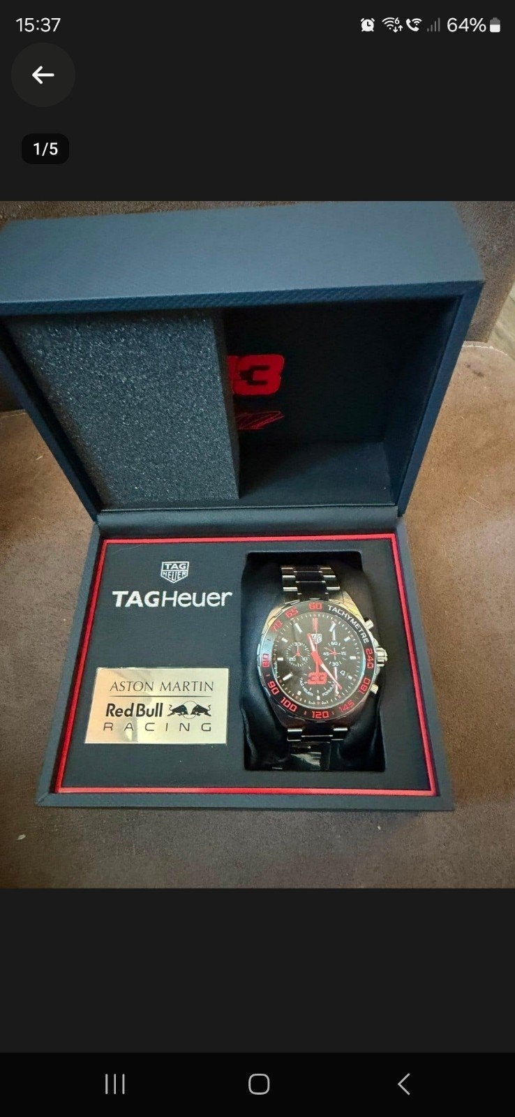TAG Heuer Formula 1 Red Bull Racing Special Edition, Sieraden, Tassen en Uiterlijk, Staal, Staal, Polshorloge, Ophalen of Verzenden