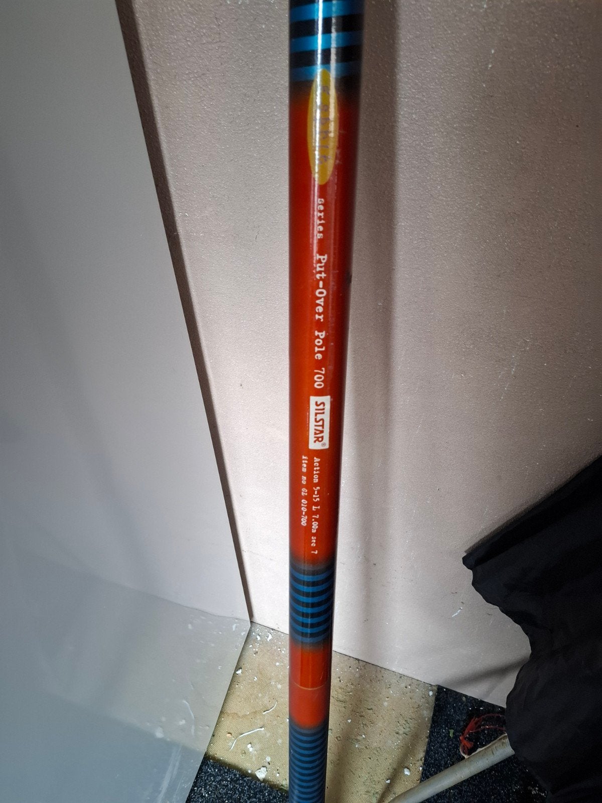 Silstar Put-Over Pole 700 en Carbo Glass Telescope 500, Watersport en Boten, Hengelsport | Algemeen, Ophalen of Verzenden, Gebruikt