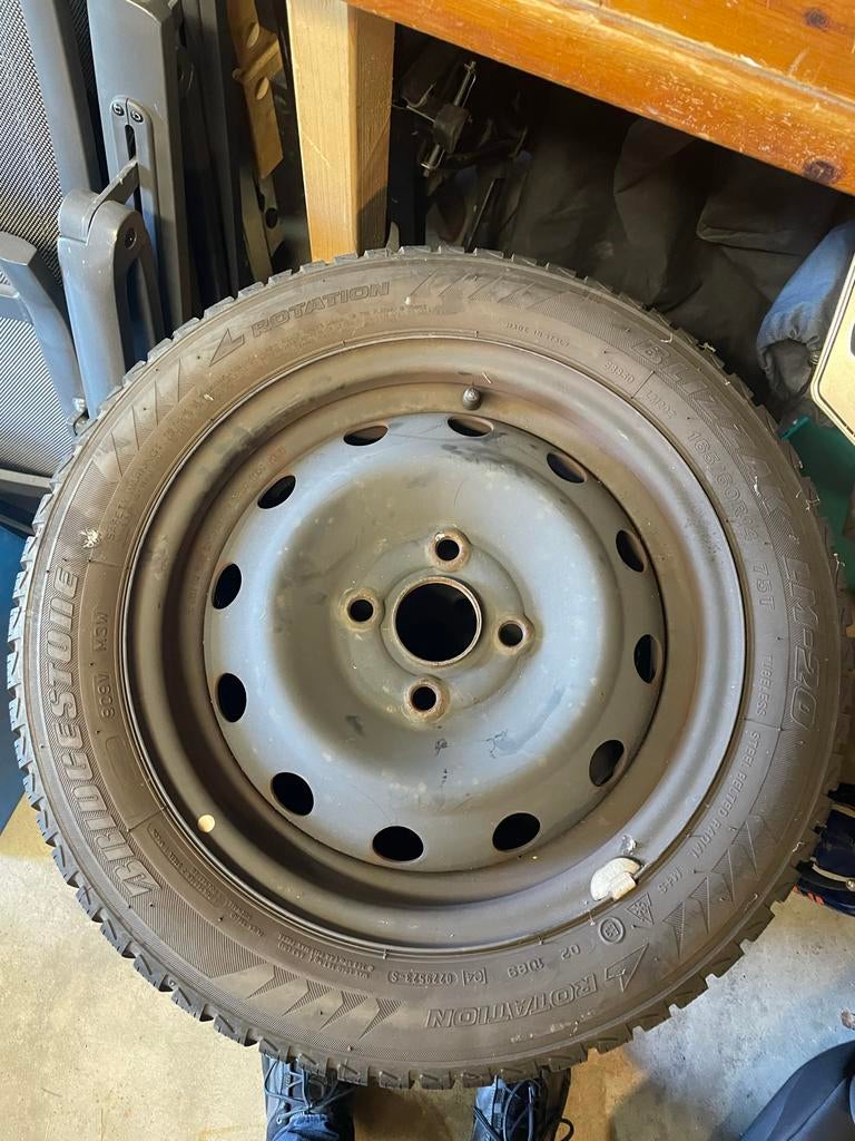 Winterbanden voor o.a. Kia Picanto, Ophalen, 14 inch, Gebruikt, 175 mm