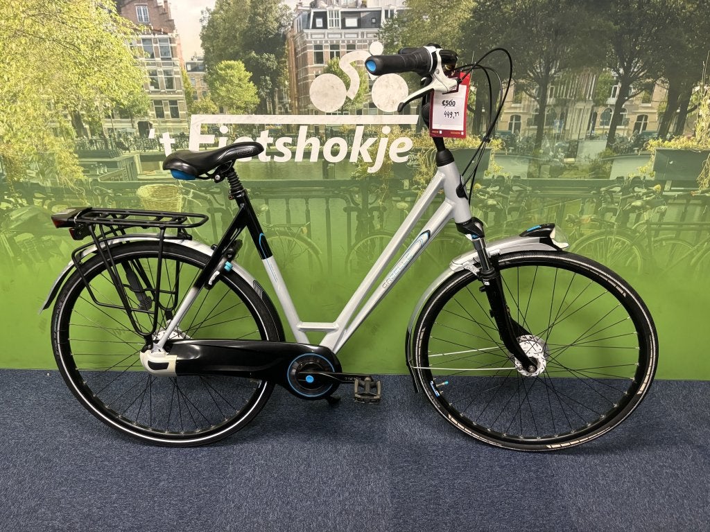 Fietshokje Raaks : Gazelle Eclips damesfiets 57 cm, Niet ingevuld, Niet ingevuld, 56 cm of meer, Zo goed als nieuw