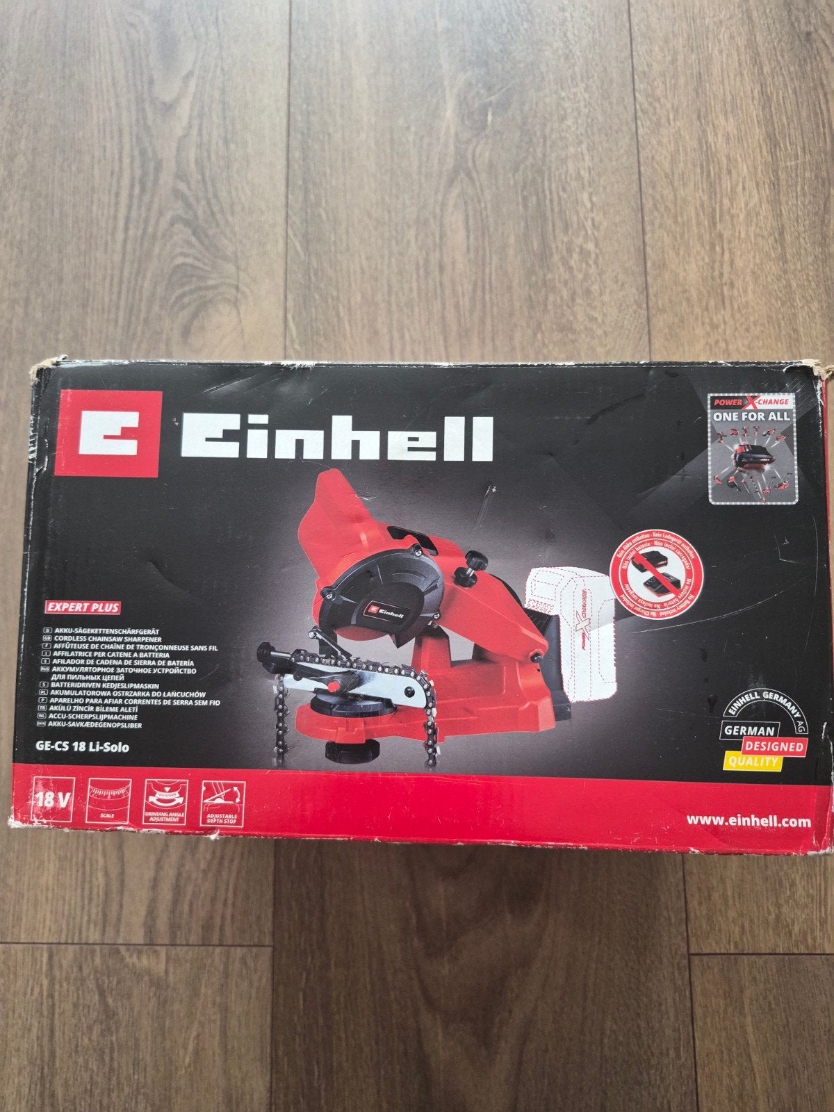 Einhell GE-CS 18 Li-Solo Kettingzaagslijper, Ophalen, Minder dan 30 mm, Kettingzaag, Nieuw