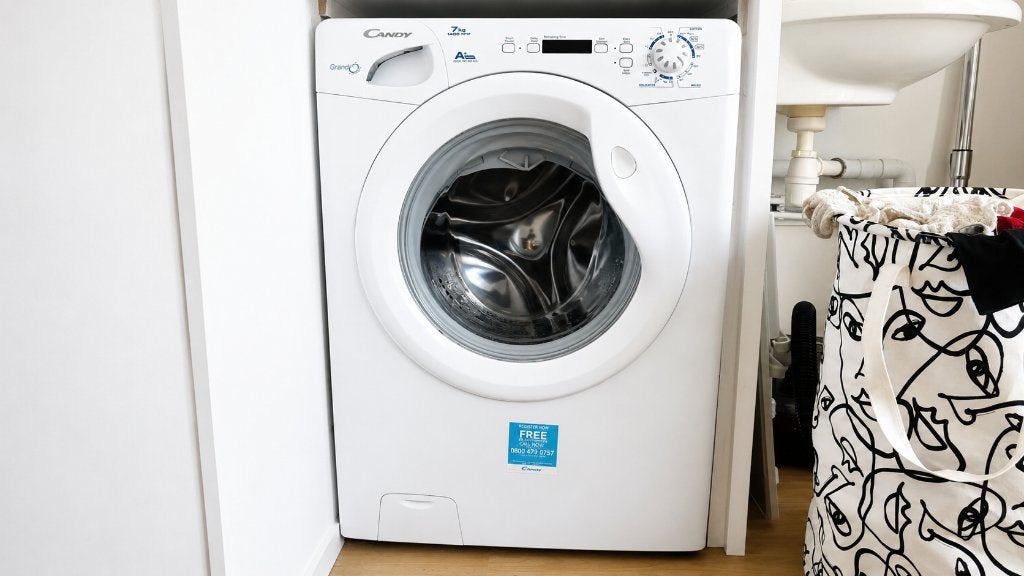Candy Voorlader Wasmachine 7kg, Witgoed en Apparatuur, Wasmachines, Gebruikt, Voorlader, 6 tot 8 kg, 85 tot 90 cm, 1200 tot 1600 toeren