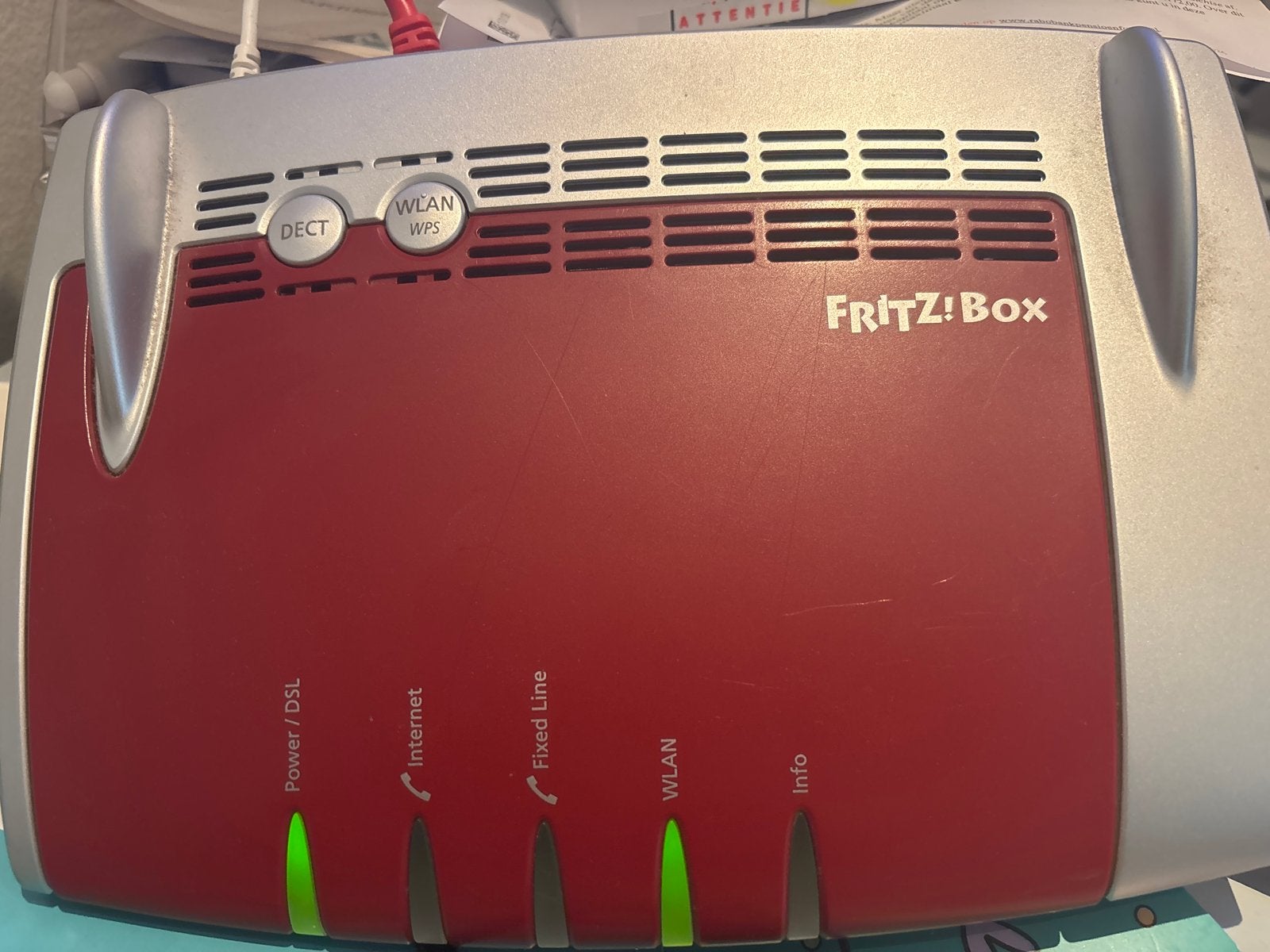 Fritz!Box 7490 - Router met modem (laatste software), Ophalen of Verzenden, Gebruikt, Router met modem
