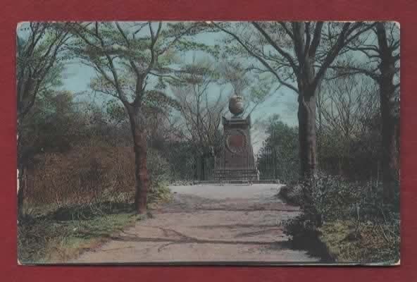 Ede - de Paaschberg - "Monument Maria Moens" -  1923, Verzamelen, Ophalen of Verzenden, 1920 tot 1940, Gelopen, Gelderland