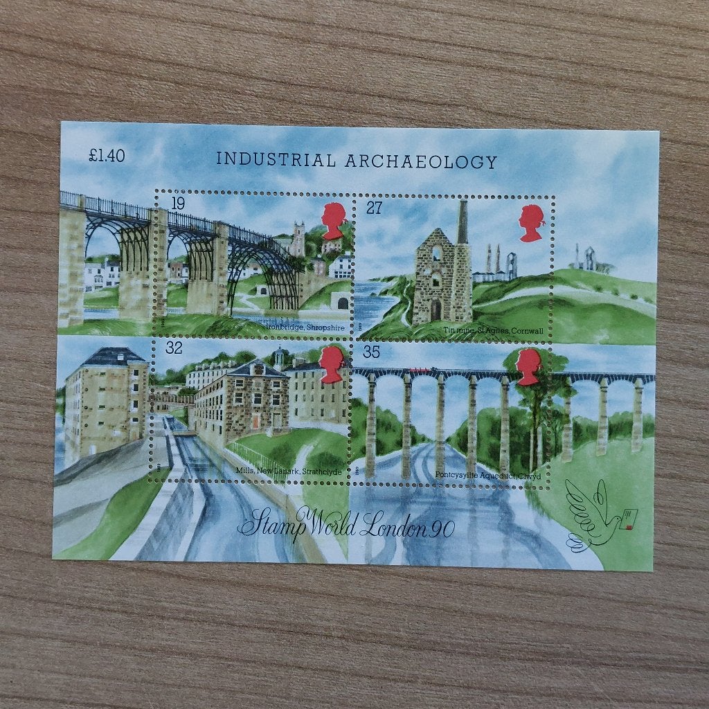 Engeland  1989  Blok Mi 5, Ophalen of Verzenden, Postfris