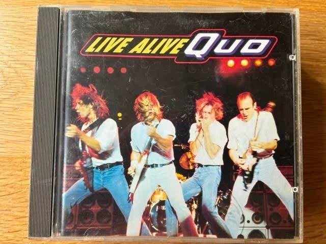 Status Quo - Live Alive Quo CD (Classic Rock), Inclusief boekje, Gebruikt, Ophalen of Verzenden, Live-album