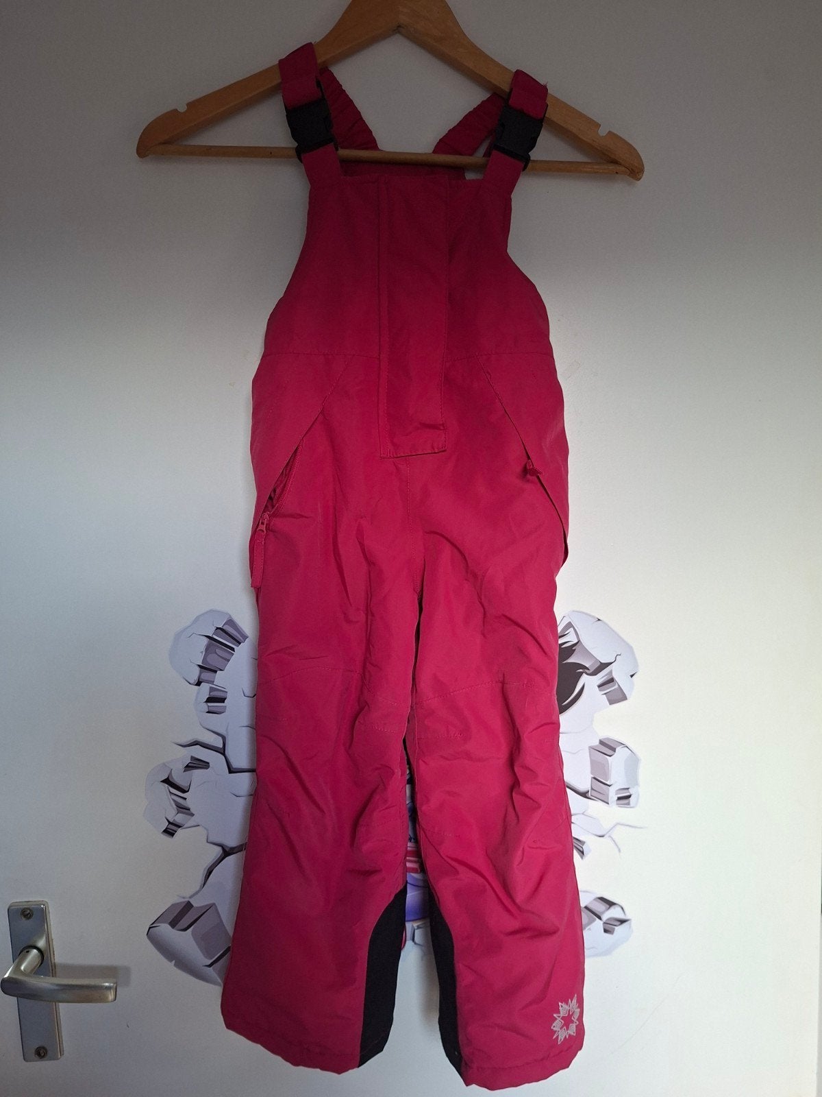 Roze skibroek maat 98/104, Overige merken, 100 tot 140 cm, Ophalen of Verzenden, Zo goed als nieuw