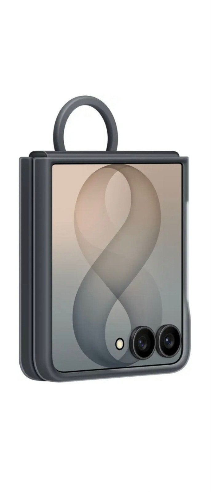 Hoesje voor de Samsung Galaxy Z Flip 8. Met ringhouder