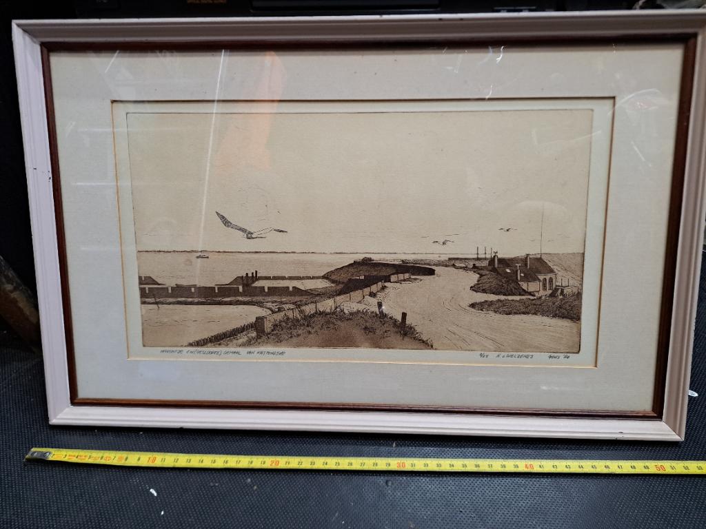 Tekening Kattendijke, Ophalen of Verzenden