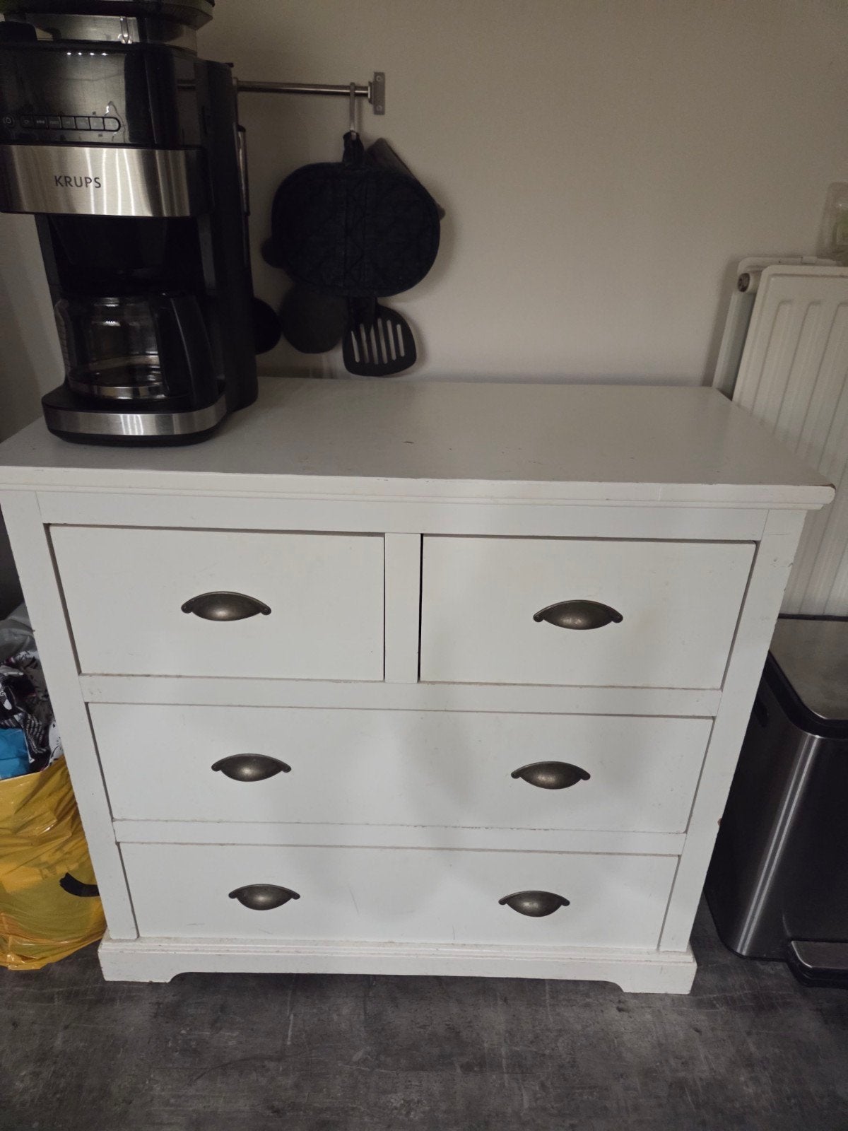 brocante kast, Huis en Inrichting, Ophalen, Gebruikt, 100 tot 150 cm, 100 tot 150 cm