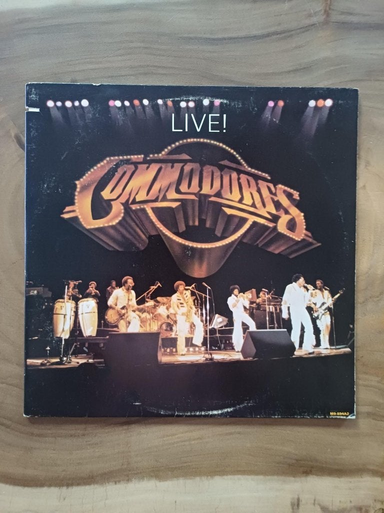 Commodores - Live - Vinyl, Ophalen, Zo goed als nieuw