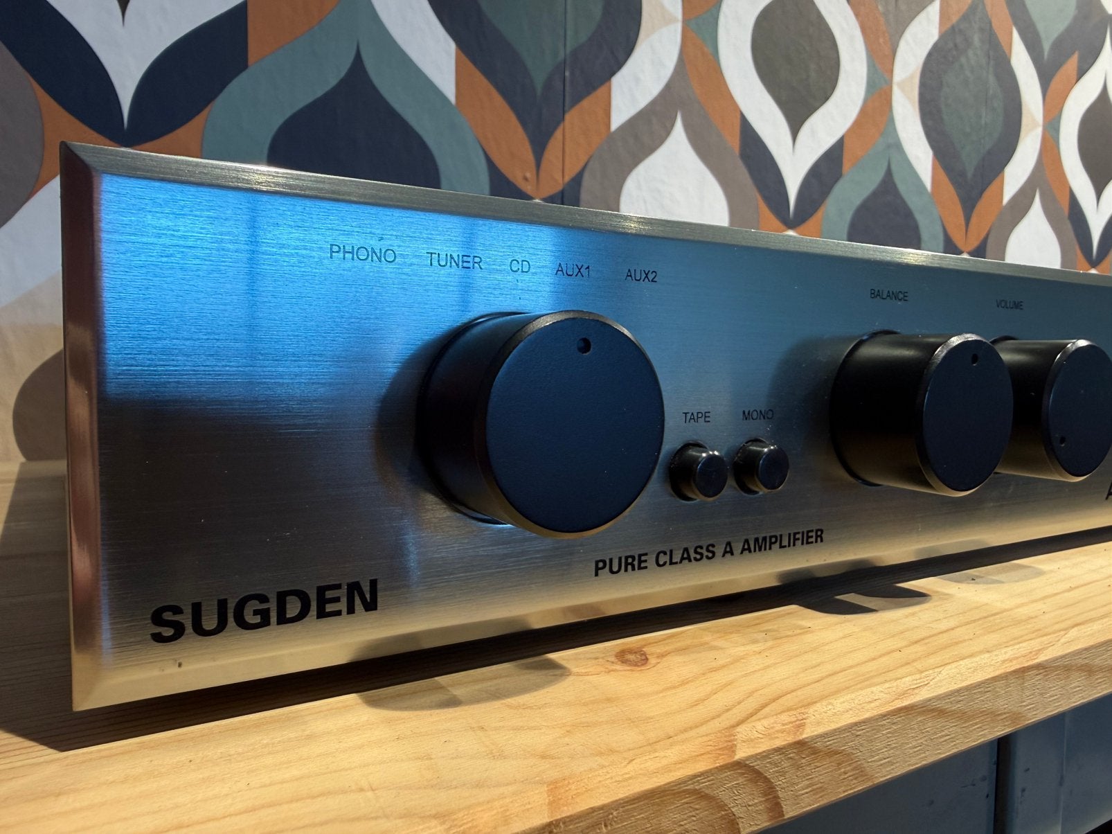 Sugden A21a, met phono!, zeer mooi, klasse A, garantie, Zo goed als nieuw, Bosschendijk 193b, Oudenbosch, Stereo, Ophalen