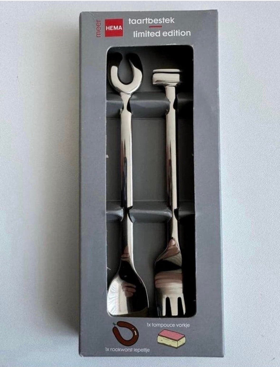 HEMA Taartbestek Limited Edition, Nieuw, Ophalen of Verzenden, Rvs of Chroom, Overige merken