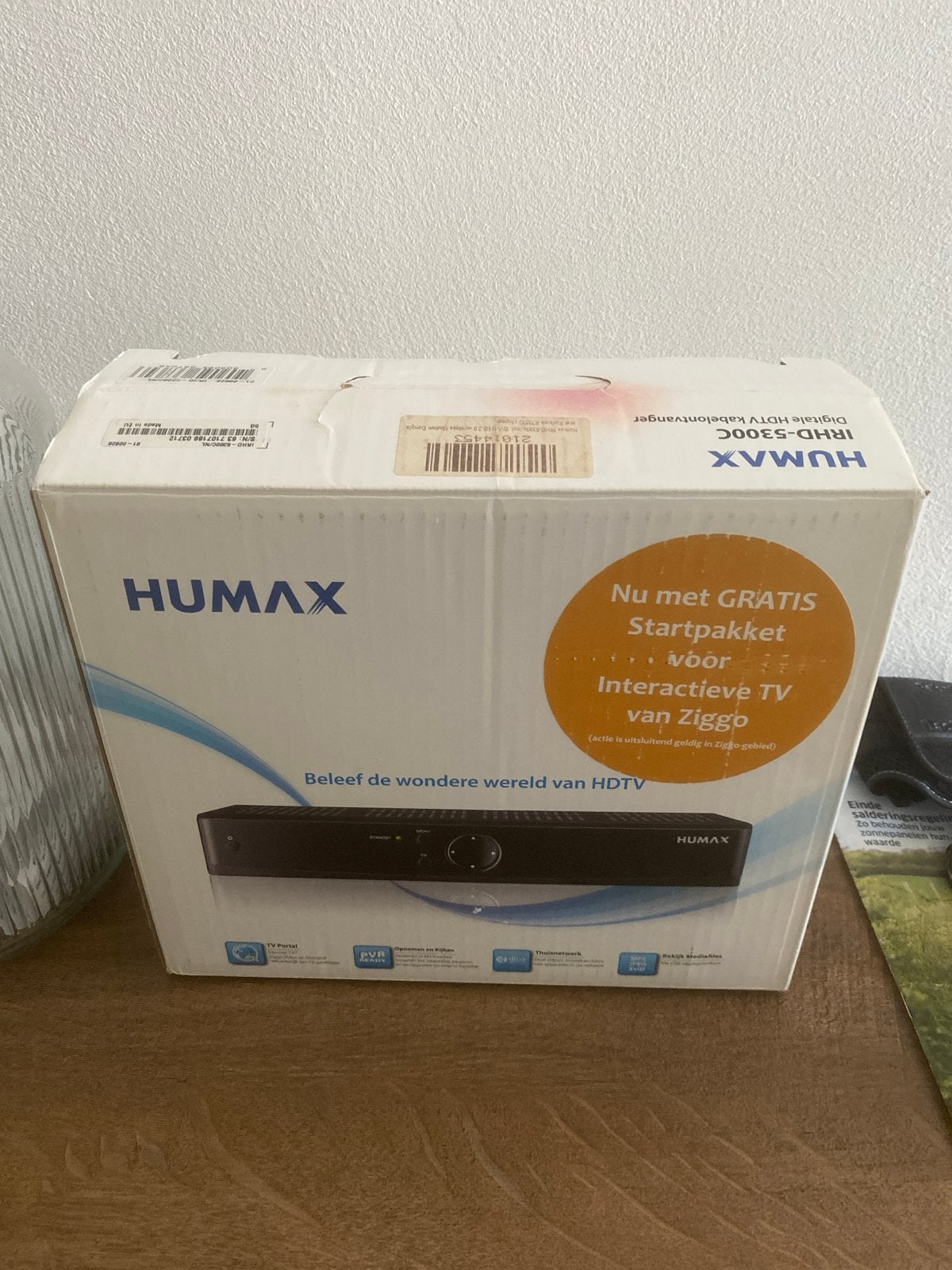 Humax IRHD-5300C Digitale HDTV Kabelontvanger, Ophalen of Verzenden, Nieuw, Decoder