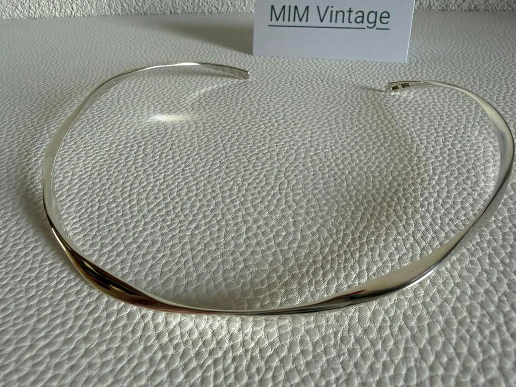 M280/Zilveren GHA Zweden degelijke Spang ketting, Gebruikt, Verzenden, X, Zilver