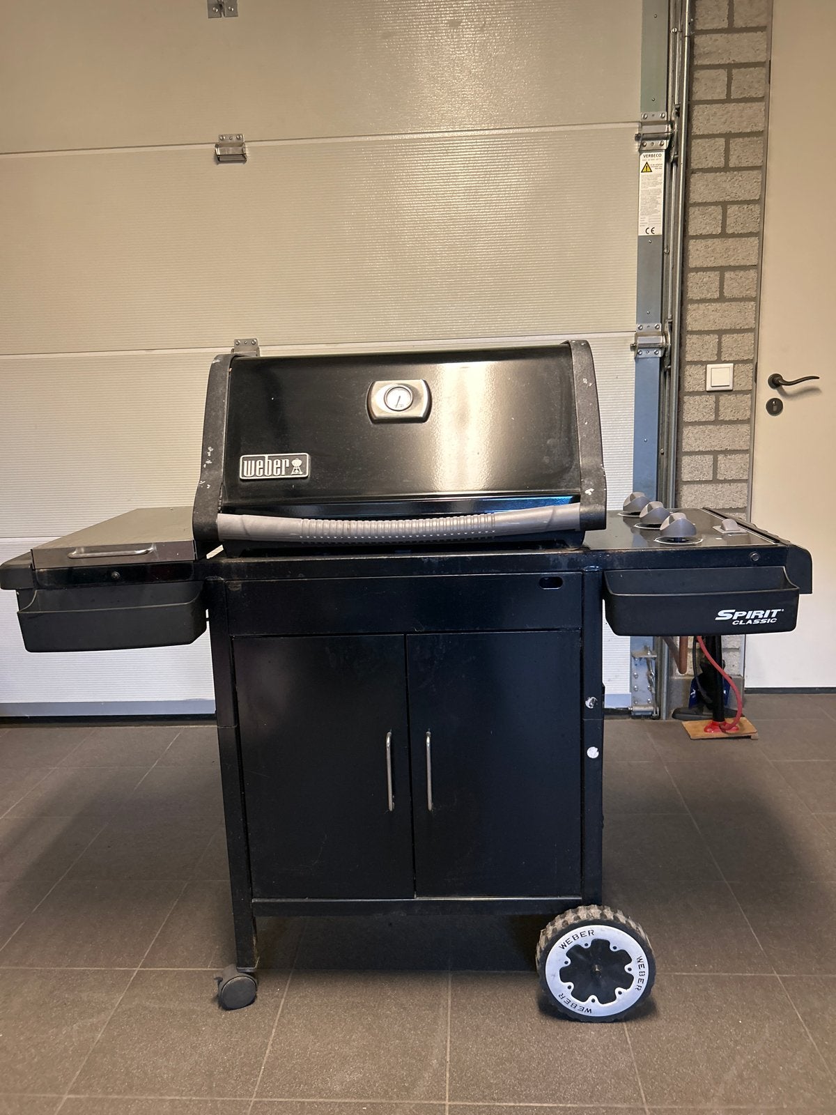 Weber Spirit Classic Gasbarbecue met zijbrander, Tuin en Terras, Ophalen, Gebruikt