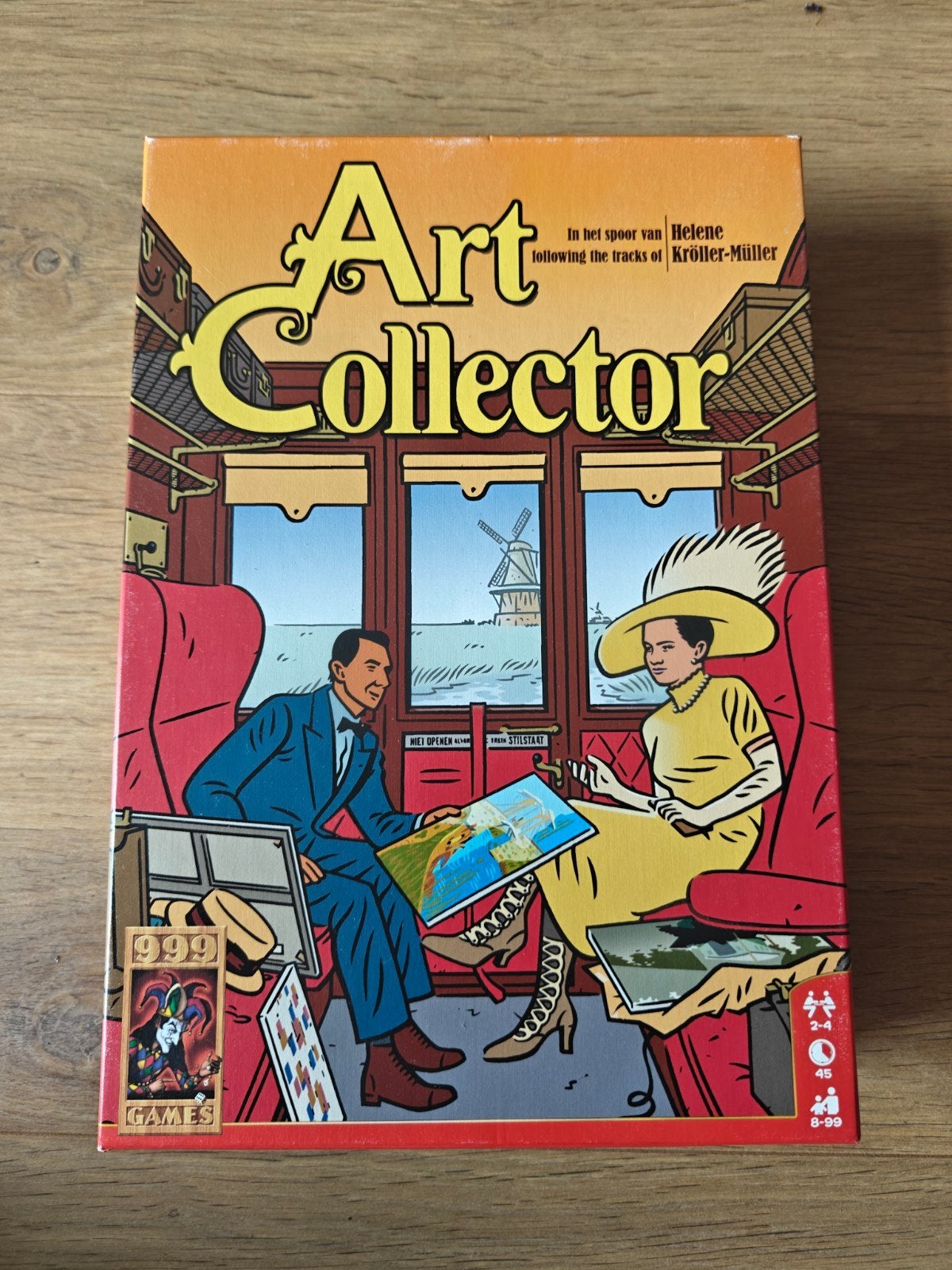 Art Collector Bordspel - Helene Kröller-Müller, Drie of vier spelers, Ophalen, Zo goed als nieuw, 999 Games