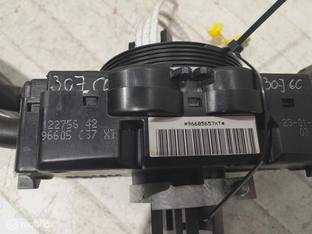 Combischakelaar Peugeot 307 96605657XT 12275642, Auto-onderdelen, Gebruikt, Ophalen of Verzenden