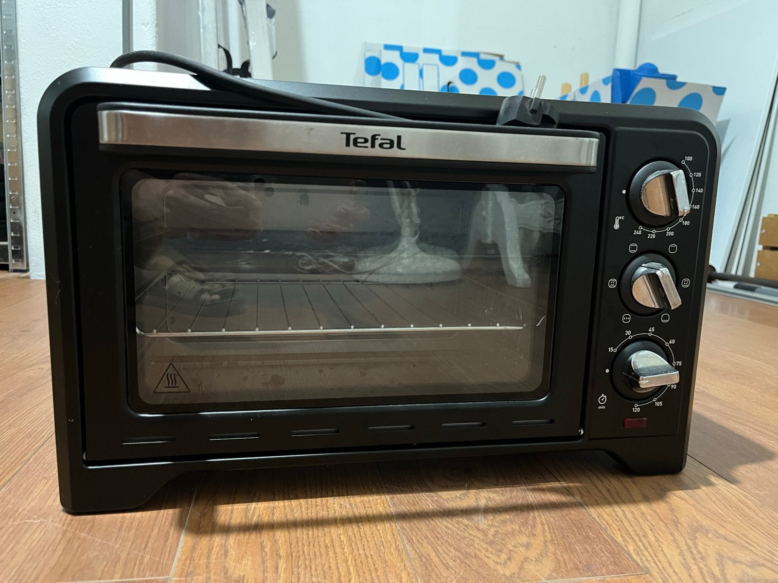 Tefal Mini-oven - Compact en Krachtig (1380W), Witgoed en Apparatuur, Ovens, Ophalen, Minder dan 45 cm, Gebruikt, Tefal