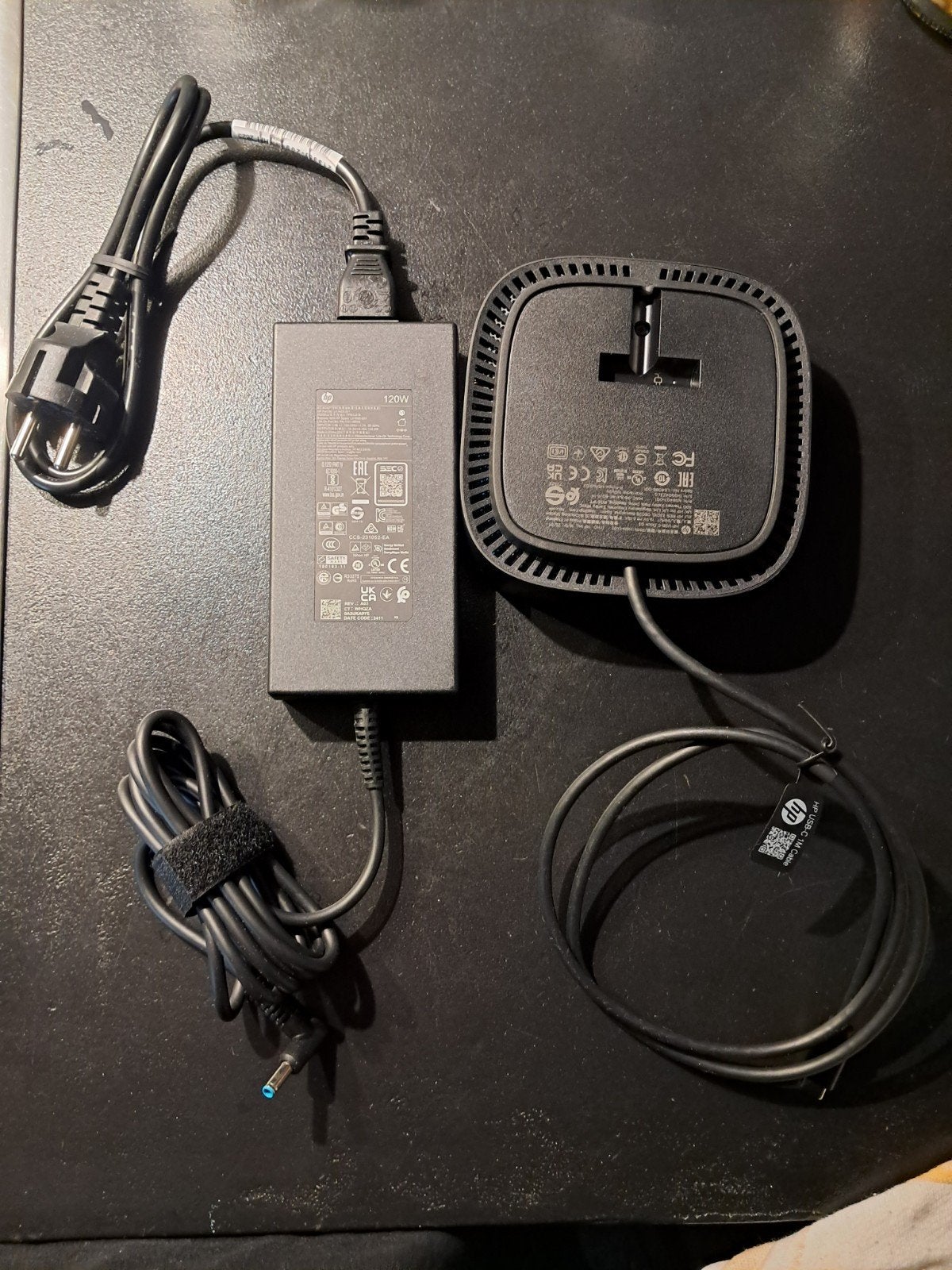 HP USB-C Dock G5 Dockingstation met 120W adapter, Computers en Software, Dockingstations, Ophalen of Verzenden, Zo goed als nieuw