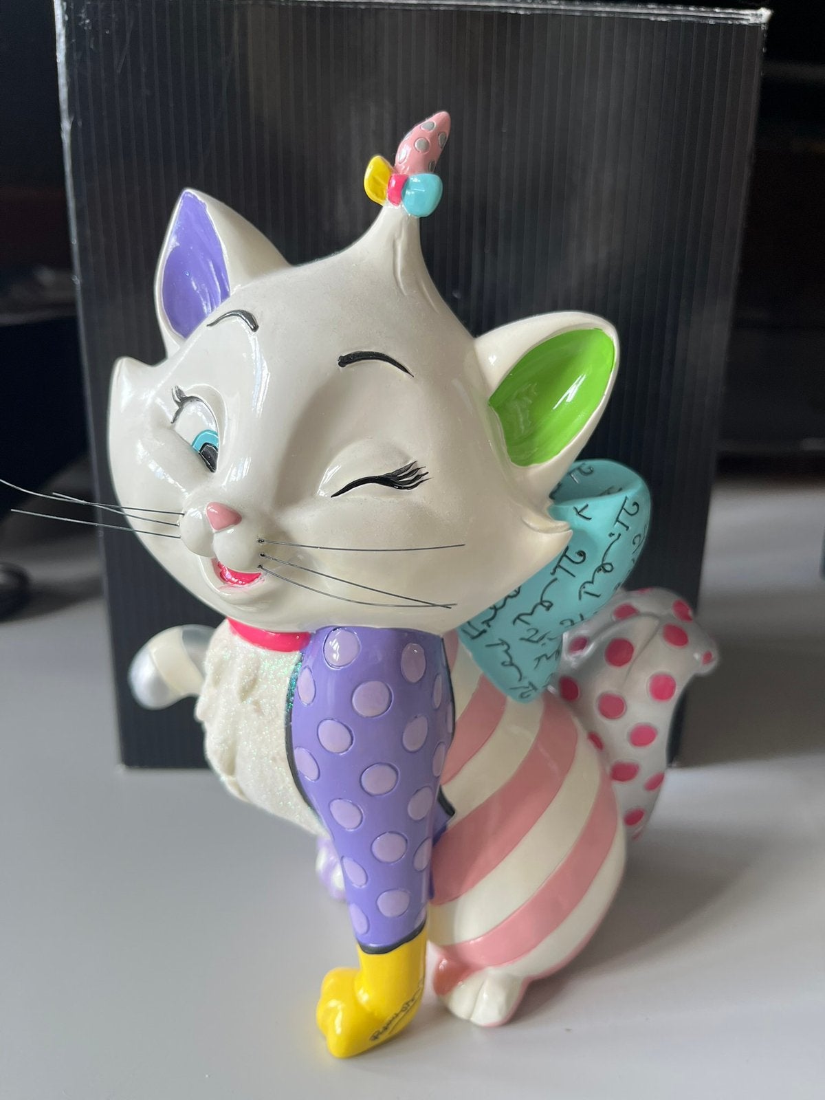 Disney Britto Marie Kat Beeldje - The Aristocats, Ophalen of Verzenden, Overige figuren, Nieuw, Beeldje of Figuurtje