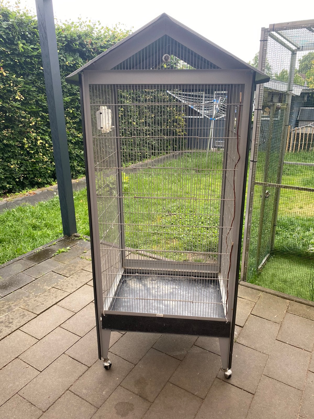 Vogel volière, Dieren en Toebehoren, Vogels | Hokken en Kooien, Ophalen, Aluminium, Volière