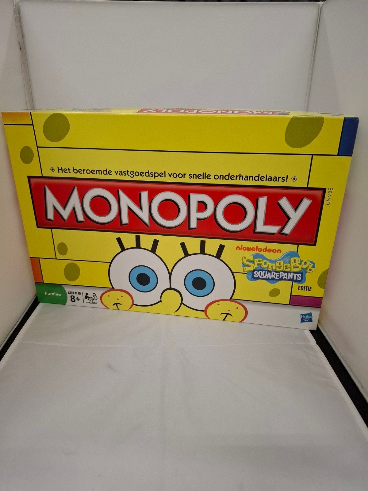 Monopoly SpongeBob SquarePants Editie - Zo goed als nieuw, Parker, Ophalen of Verzenden, Zo goed als nieuw, Consumercare@hasbro.co.uk