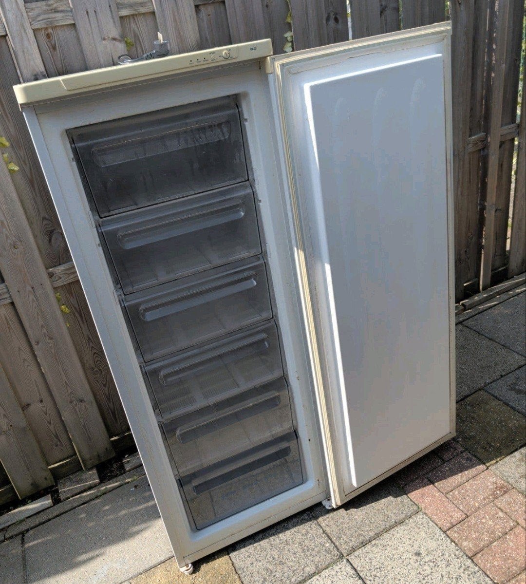 Exquisit Vrieskast GS230A, Ophalen, Gebruikt, Vrijstaand, Vrieskast
